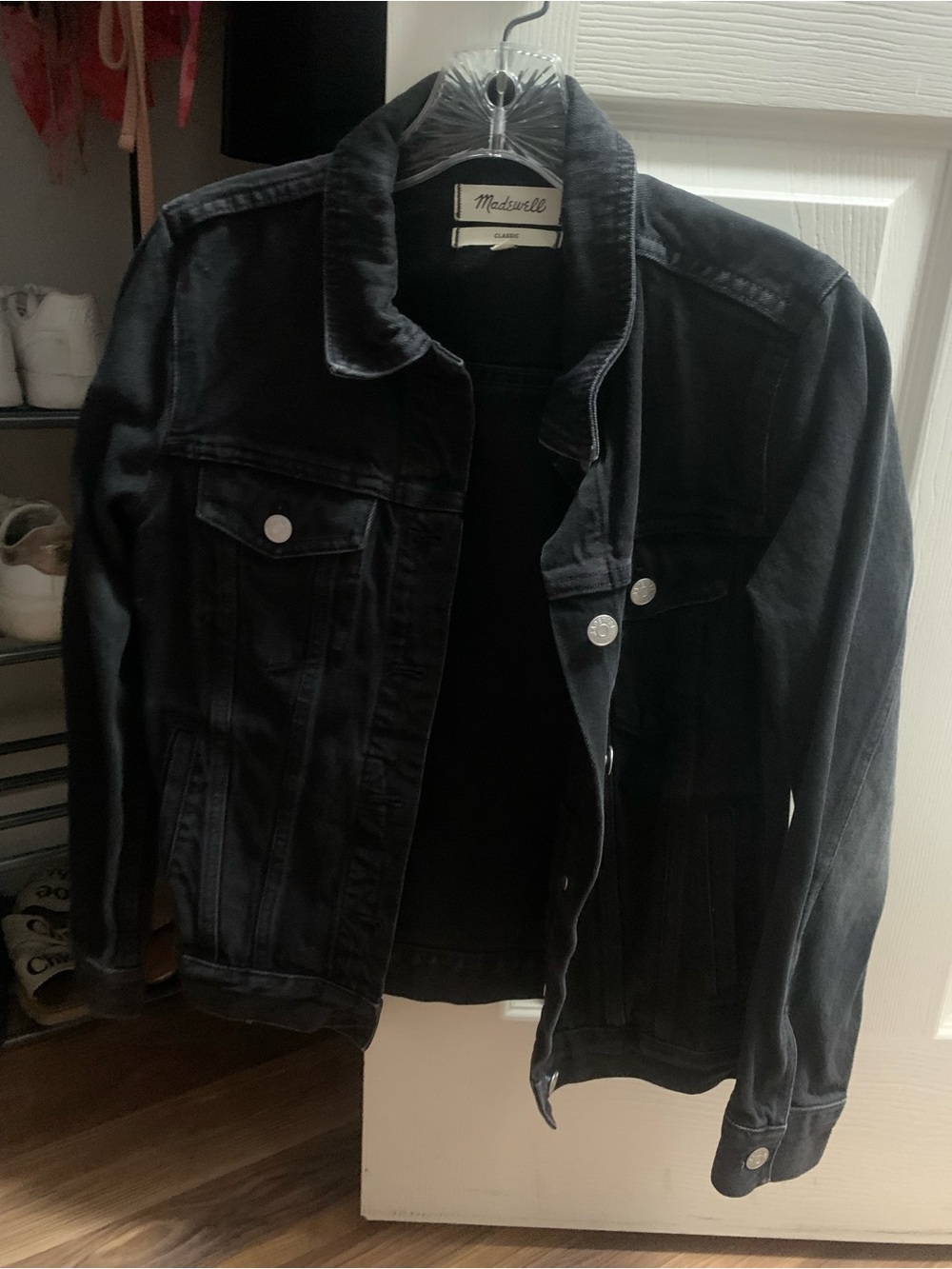 Madewell Black Denim Jacket